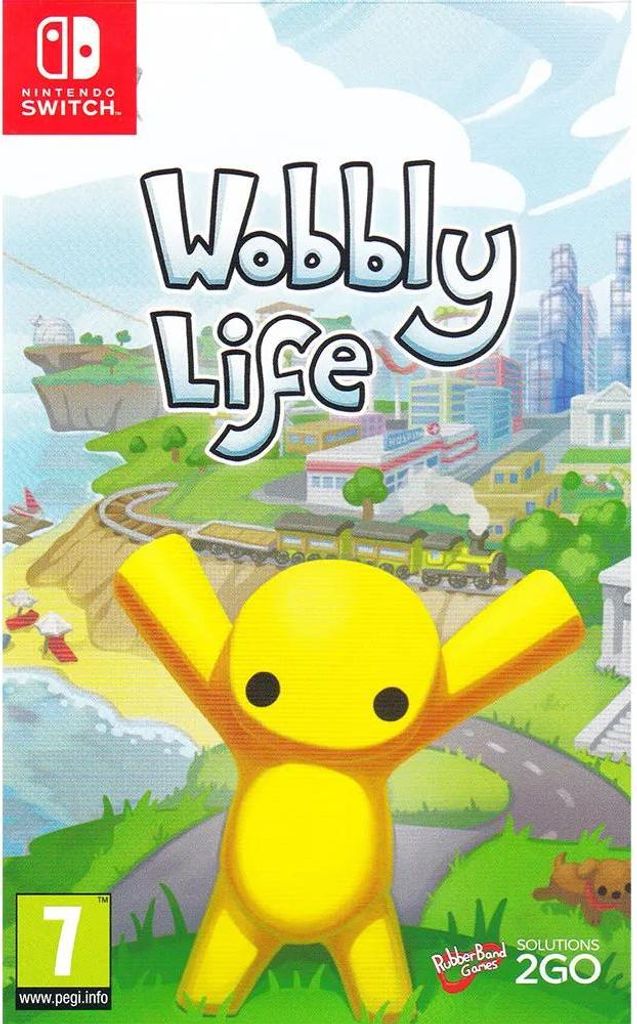 Nintendo Switch Wobbly Life Gelb  Gelb One Size Produktbild 