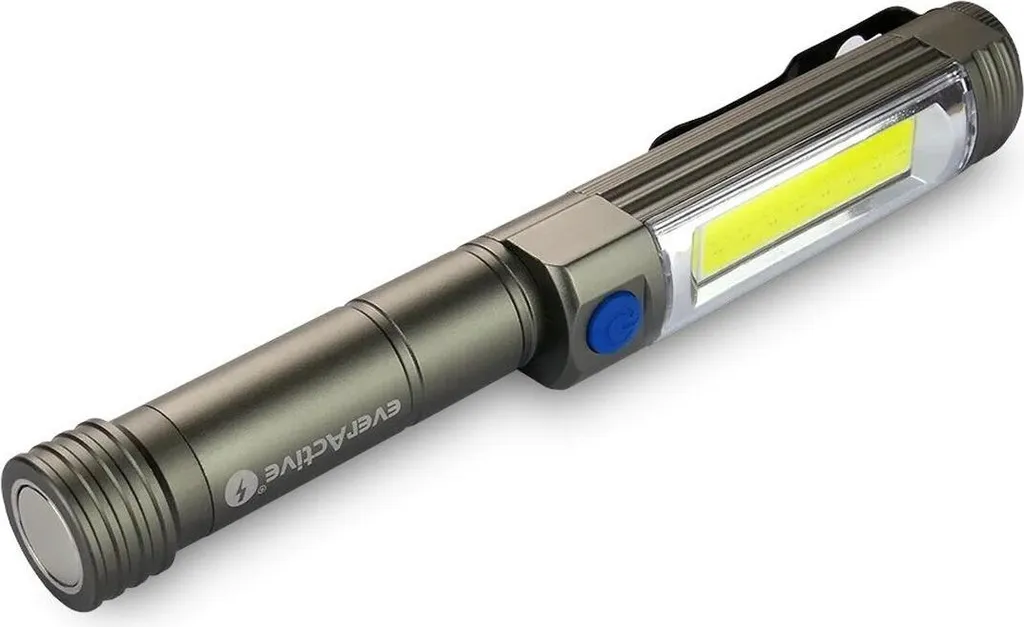 EverActive WL-600R Lampe de Travail LED Rechargeable Puissante pour Atelier
