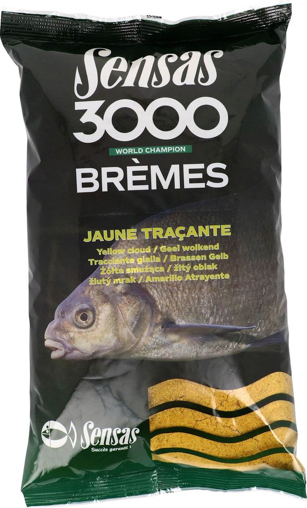 Sensas 3000 Bremes Jaune T(Brassen Gelb)1kg