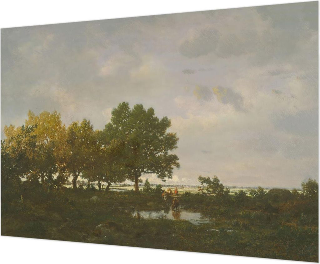 Wandtapete - Dekorative Tapete für Wohnzimmer - Tapetenfolie für Wanddekoration - 312x219 cm - Waldlandschaft