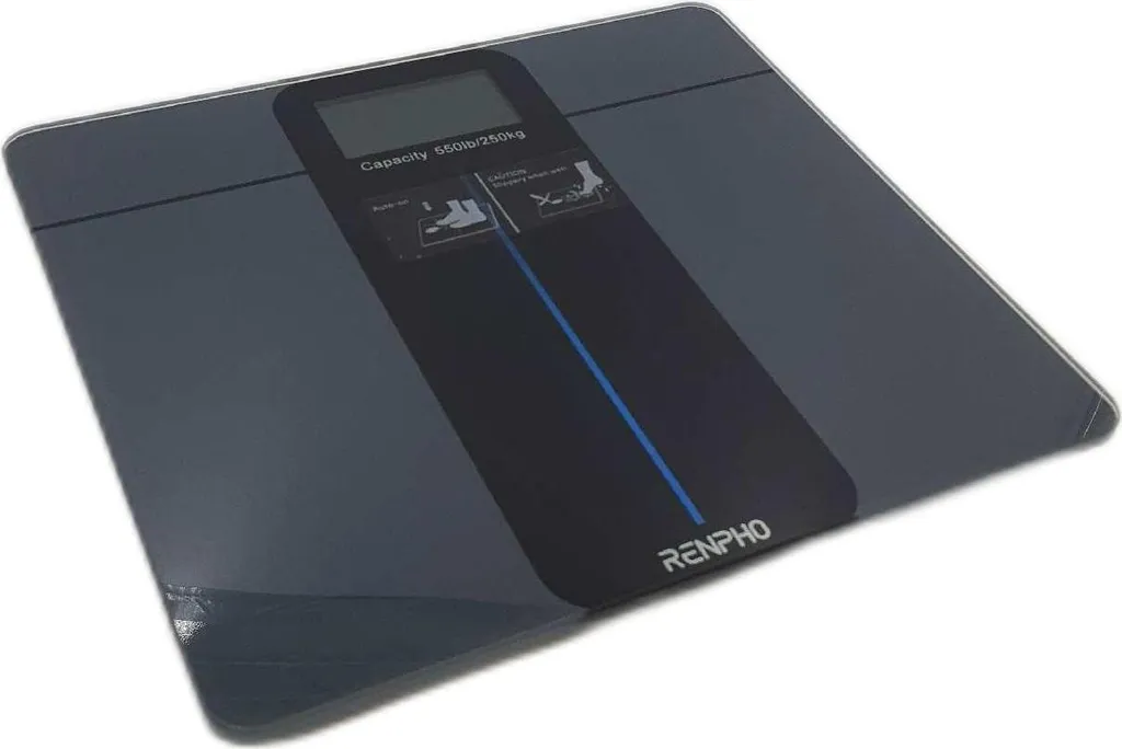 Bilancia personale Renpho Bilancia digitale Bilancia per il grasso corporeo 2024 Max 250 kg Precisione Trend