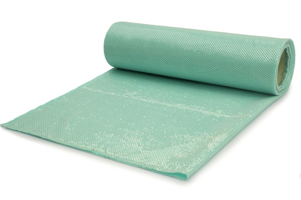 Moonlight Polyester Strickstoff Minze 50x150 cm Produktbild 