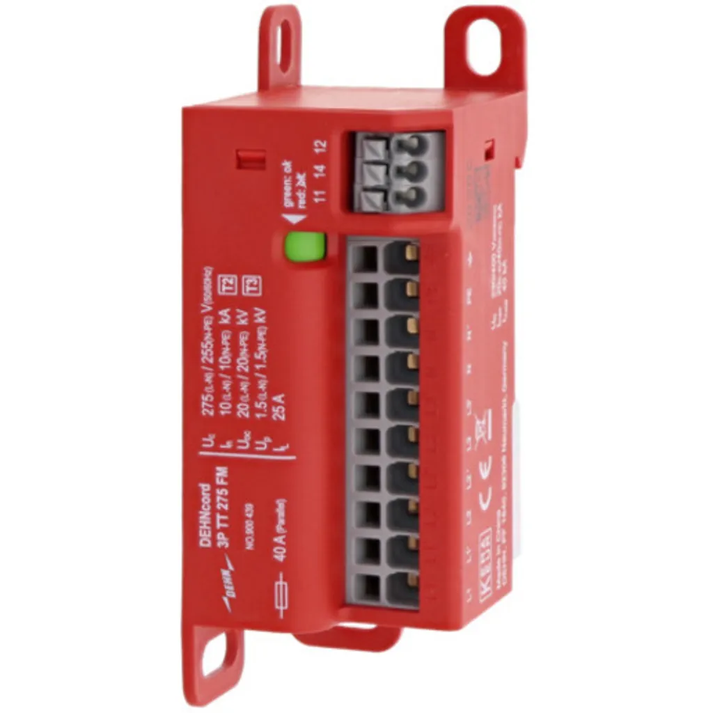 Parafoudre triphasé DEHN 900439 compact TT/TNS pour tableau électrique