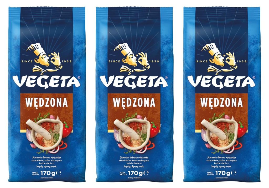 Vegeta Würzmischung geräuchert 3x 170g - Gewürzmischung mit Produktbild 