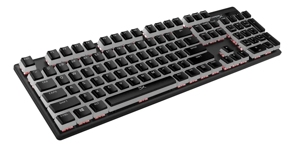 Set de touches HyperX Pudding PBT noir double injection haute résistance - 3