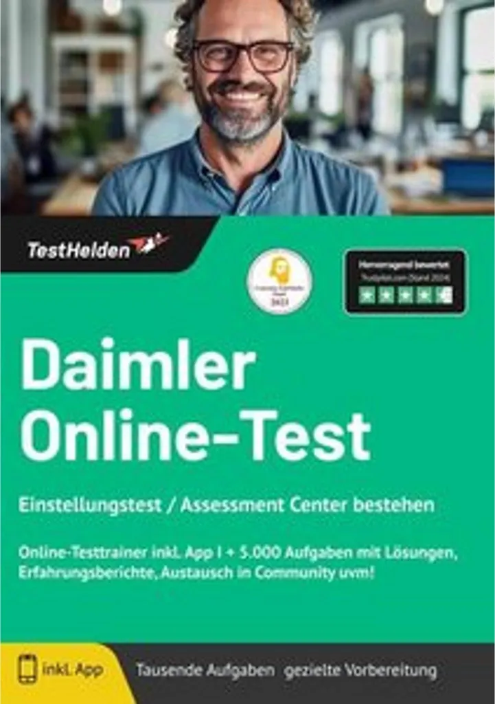 Test de Recrutement Daimler : Pack Complet 5000 Tâches et App Mobile Pro
