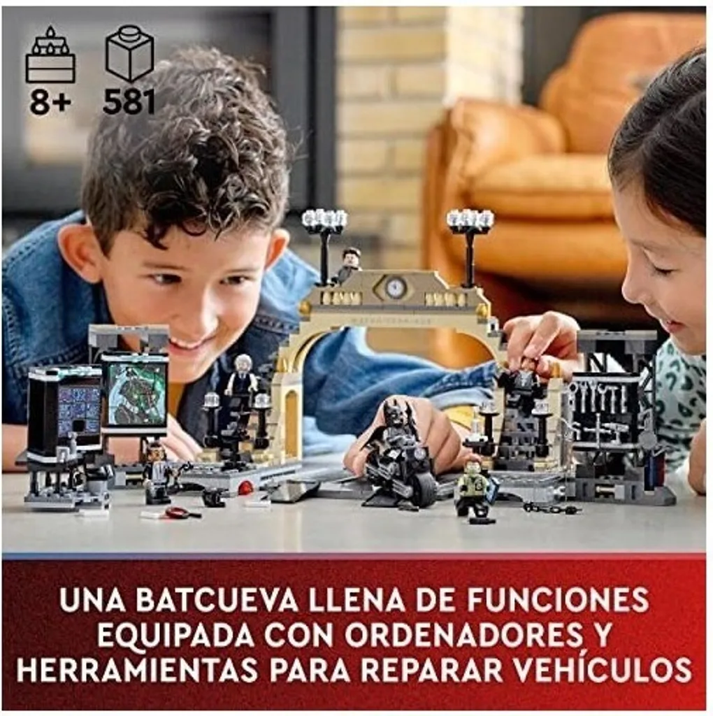 LEGO 76183 DC Batman La Batcave : Le Duel contre le Sphinx Riddler