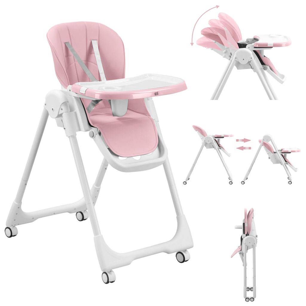 Baby Vivo Design Kinderhochstuhl aus Kunststoff - Tippy in Produktbild 
