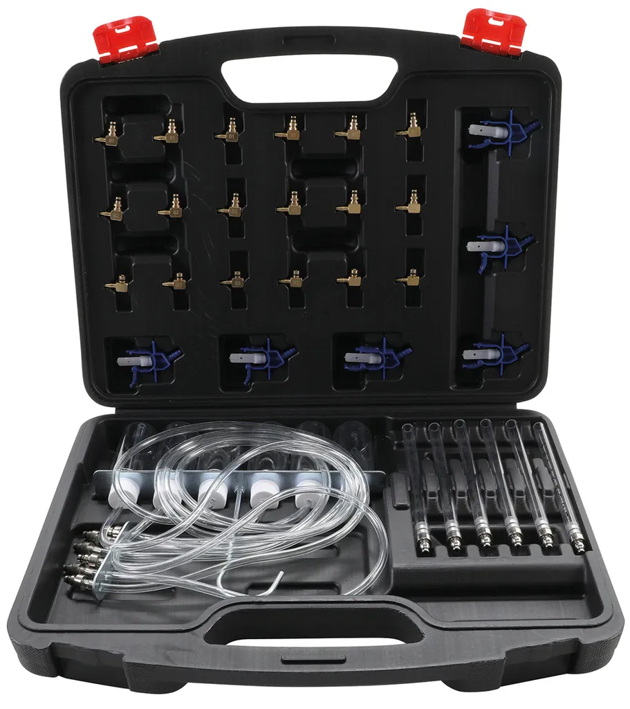 Testeur Common Rail KRAFTMANN 8106 haute précision avec 24 adaptateurs - 3