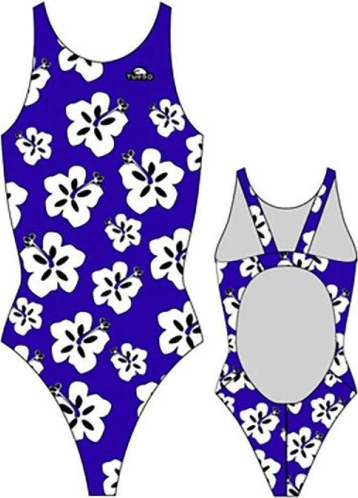 Turbo Hawaii Pro Resist Badeanzug Blau L Damen Blau L