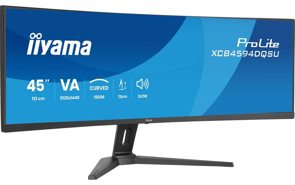 iiyama ProLite XCB4594DQSU-B1, 113 cm (44.5"), 5120 x 1440 Produktbild 