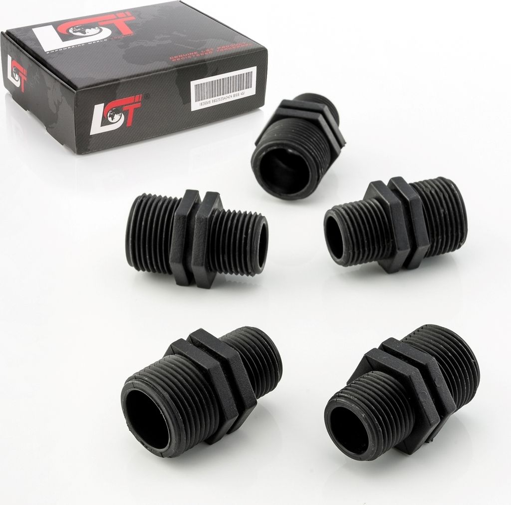 5x Verbinder Reduzierstück Schraubfitting Produktbild 