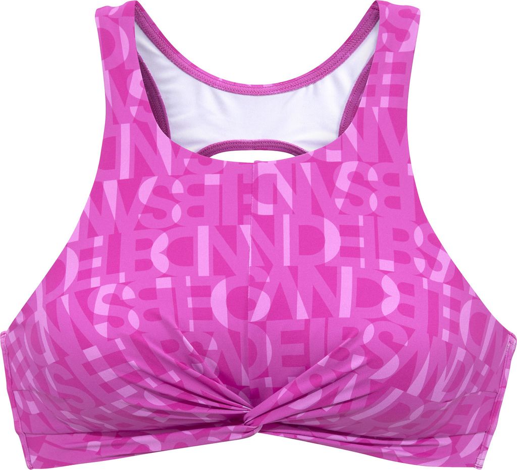 Elbsand Crop-Bikini-Top Letra fuchsia Größe 36 Cup A/B