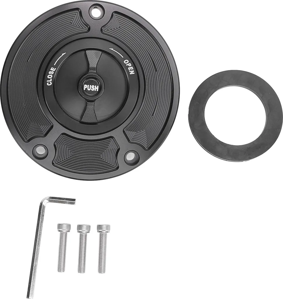 Bouchon de Réservoir Moto Anti-Fuite en Alliage pour 650R et VN 650