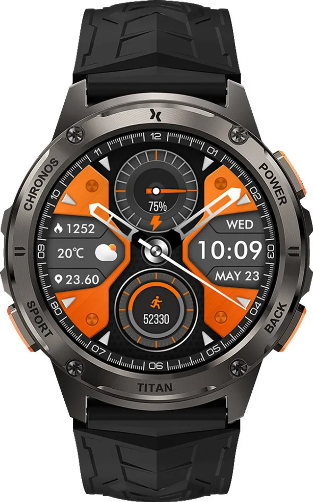 Smartwatch Maxcom FW110 Titan Chronos : Restez Connecté sans Mobile