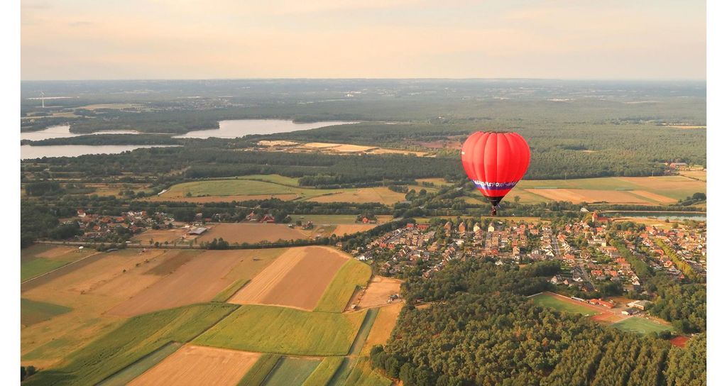 Jochen Schweizer Ballonfahren Remscheid; Erlebnis verschenken oder selbst erleben; Gutschein gültig für 1 Person Gruppengröße: 5-10 Personen