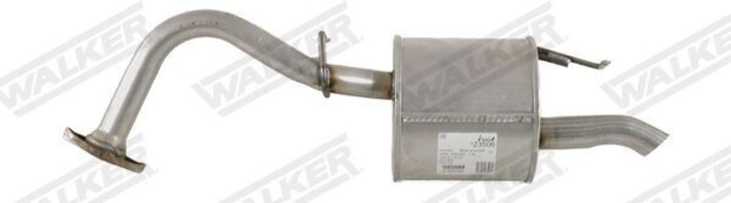 WALKER 23506 Endschalldämpfer für TOYOTA Yaris Schrägheck Produktbild 
