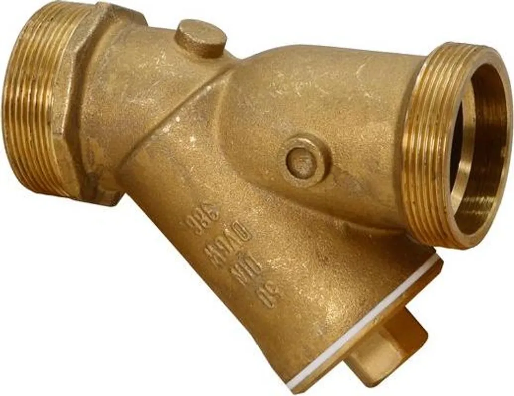 Collecteur de saletés DN50 filetage extérieur AG2 3/8 boîtier DIN acier