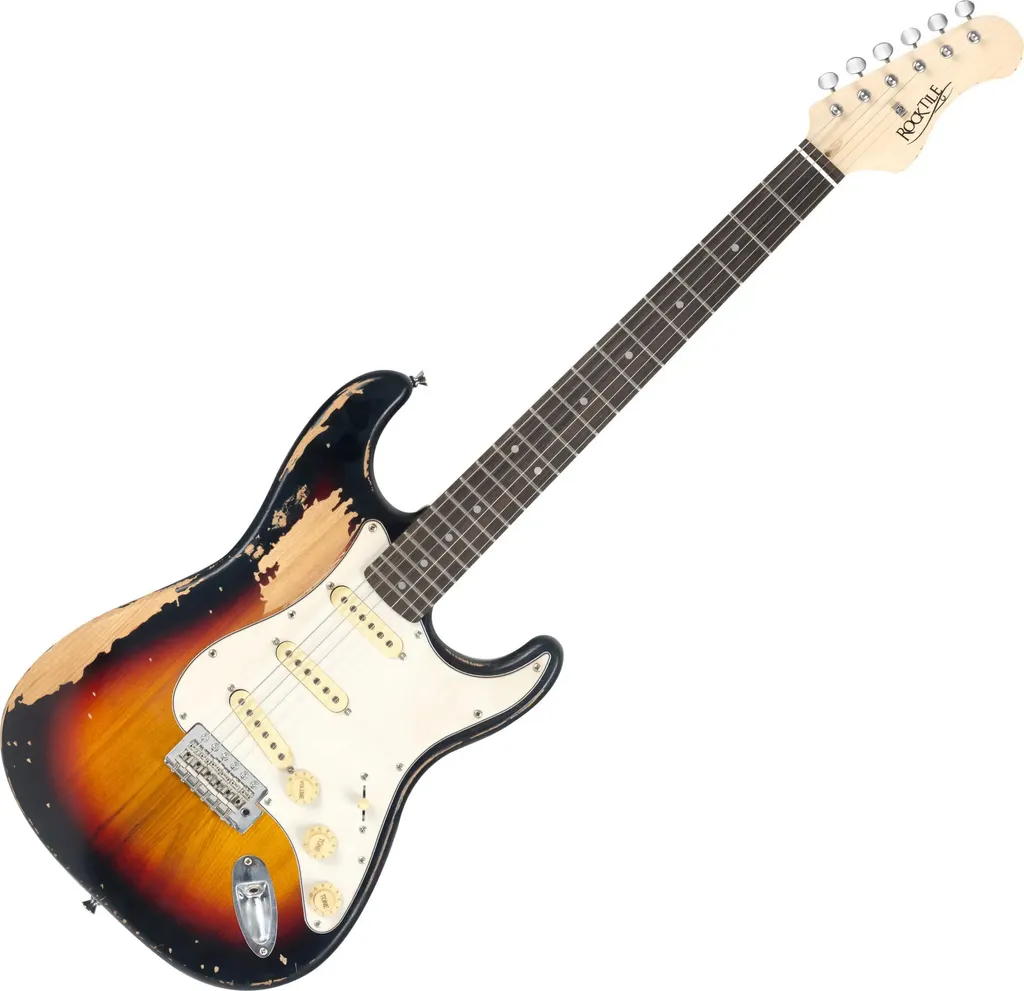 Guitare électrique Rocktile Vintage ST-BBSB Scène & Studio - 4