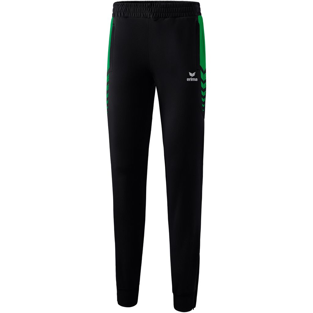 Erima SIX WINGS training pants black/smaragd 44