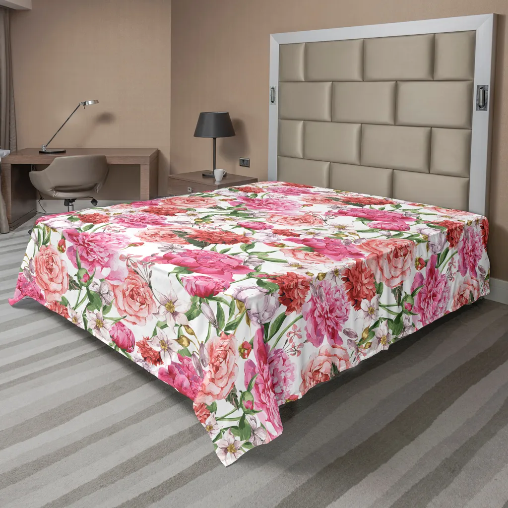 ABAKUHAUS Pioggia Lenzuolo con Angoli, Nuvole e Sole Stampa, Morbido Tessuto Decorativo da Letto Tasca Elastica a Tutto Tondo, 90 x 190 cm, Bambino Blu Indaco