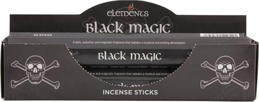 Elements Encens Black Magic (Magie noire), 6 paquets SD1396 Image du produit 