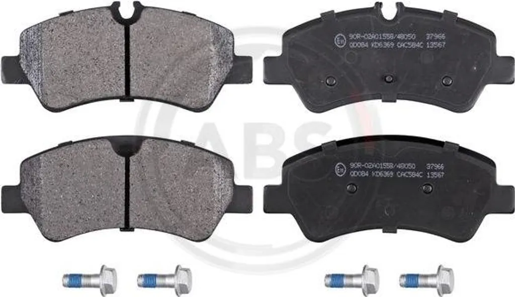 Jeu de plaquettes de frein A.B.S. 37966 pour Ford Transit et Tourneo
