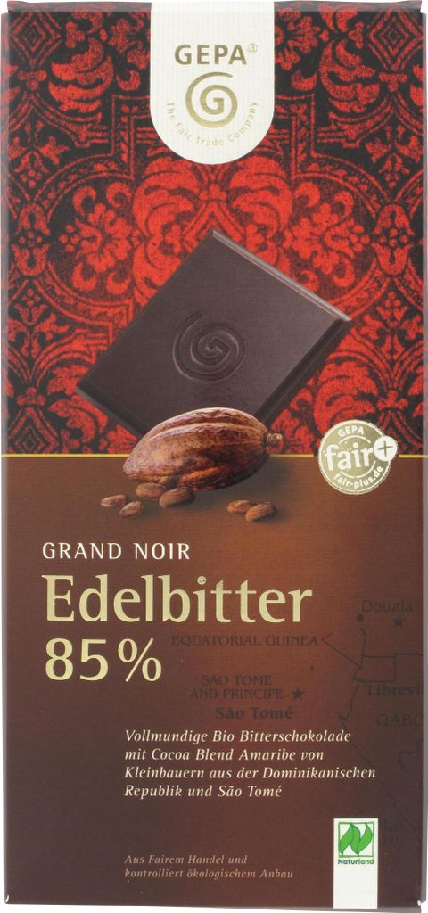 Gepa  Grand Noir Edelbitter (100 g) Produktbild 