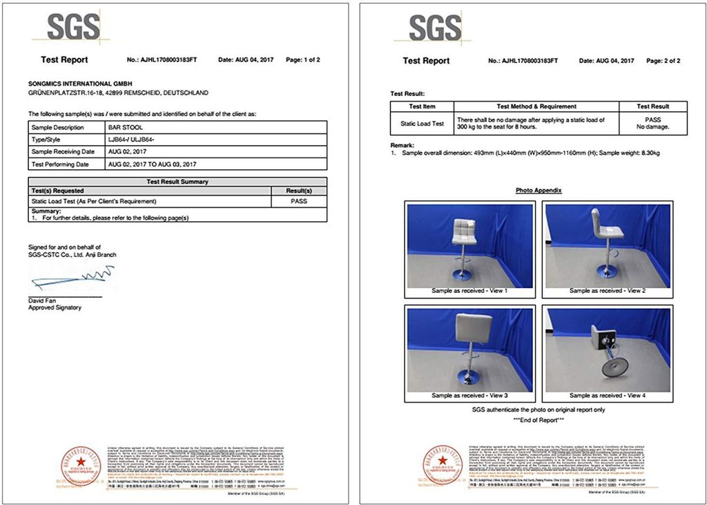 Artenat Barové stoličky Faux (SET 2 ks), syntetická koža, Obrázok produktu 11