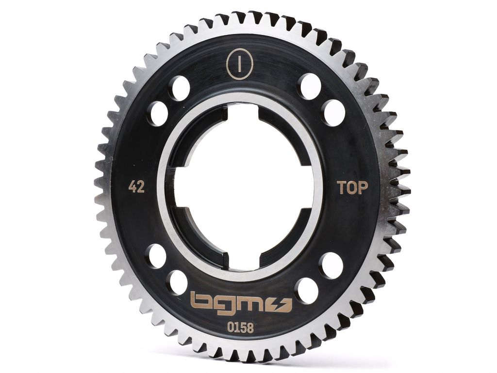Gang 1 BGM 58 Zähne, 4-Gang-Getriebe für Vespa PK S, PK XL1, PK XL2, ETS, V50, Special, Elestart, PV125, ET3