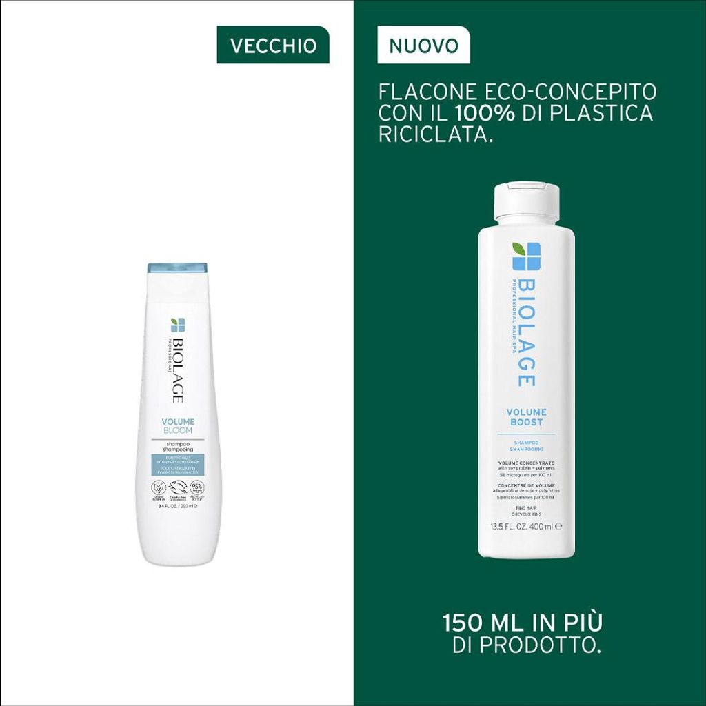 Biolage Professional Hair Spa Volume Boost Shampoo 400ml - Immagine del prodotto 