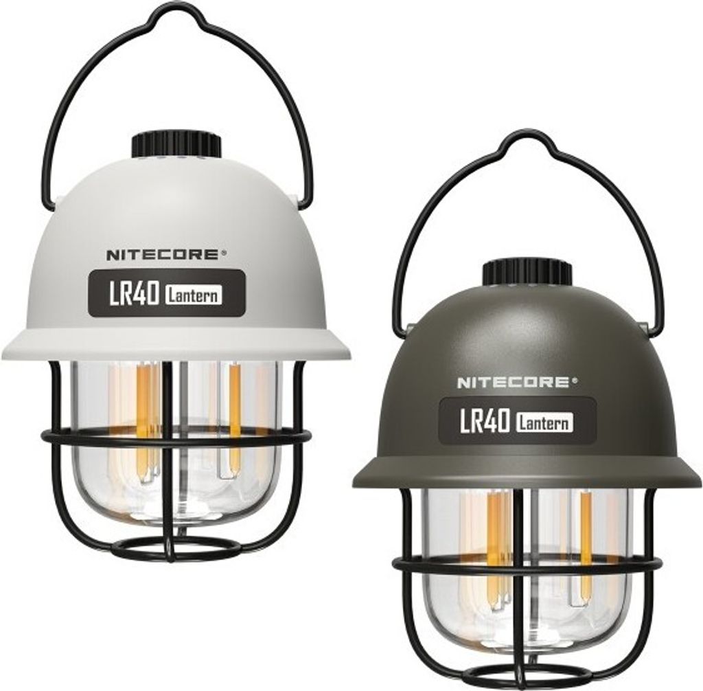 Nitecore Campinglampe LR40 Oliv