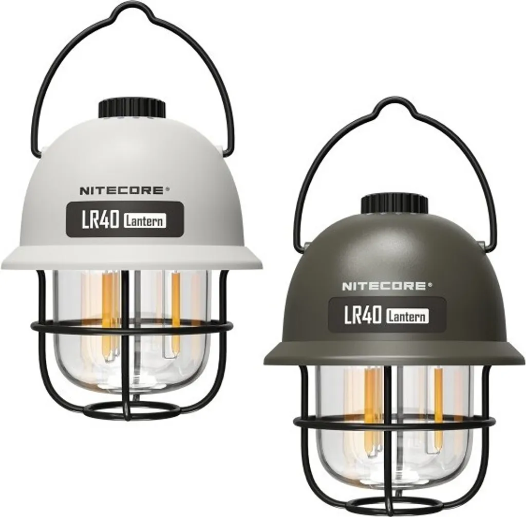 Nitecore LR40 Lampe de Camping 2 Couleurs avec Fonction Powerbank