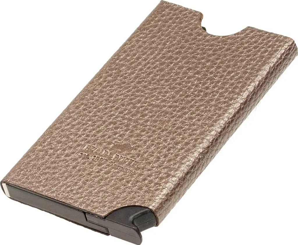 Braun Büffel Ascoli Porte-cartes cuir bronze avec finitions de luxe