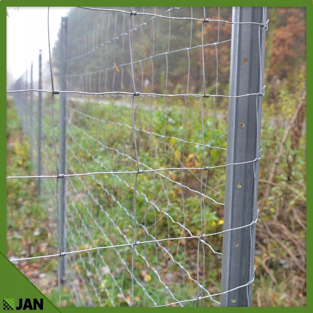 Wildzaun – Forstzaun – Knotengeflechtzaun - 1,8 M Höhe - 50 Produktbild 