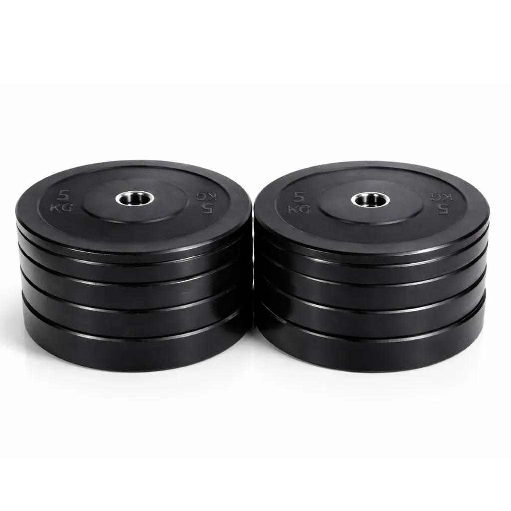 Disques Olympiques en Caoutchouc 145KG PH Fitness pour Musculation 50MM