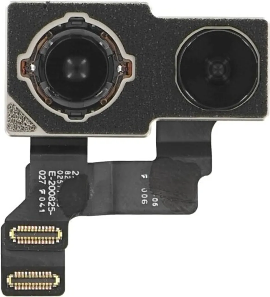 Réparer caméra frontale iPhone 12 Mini floue ou cassée avec nappe neuve