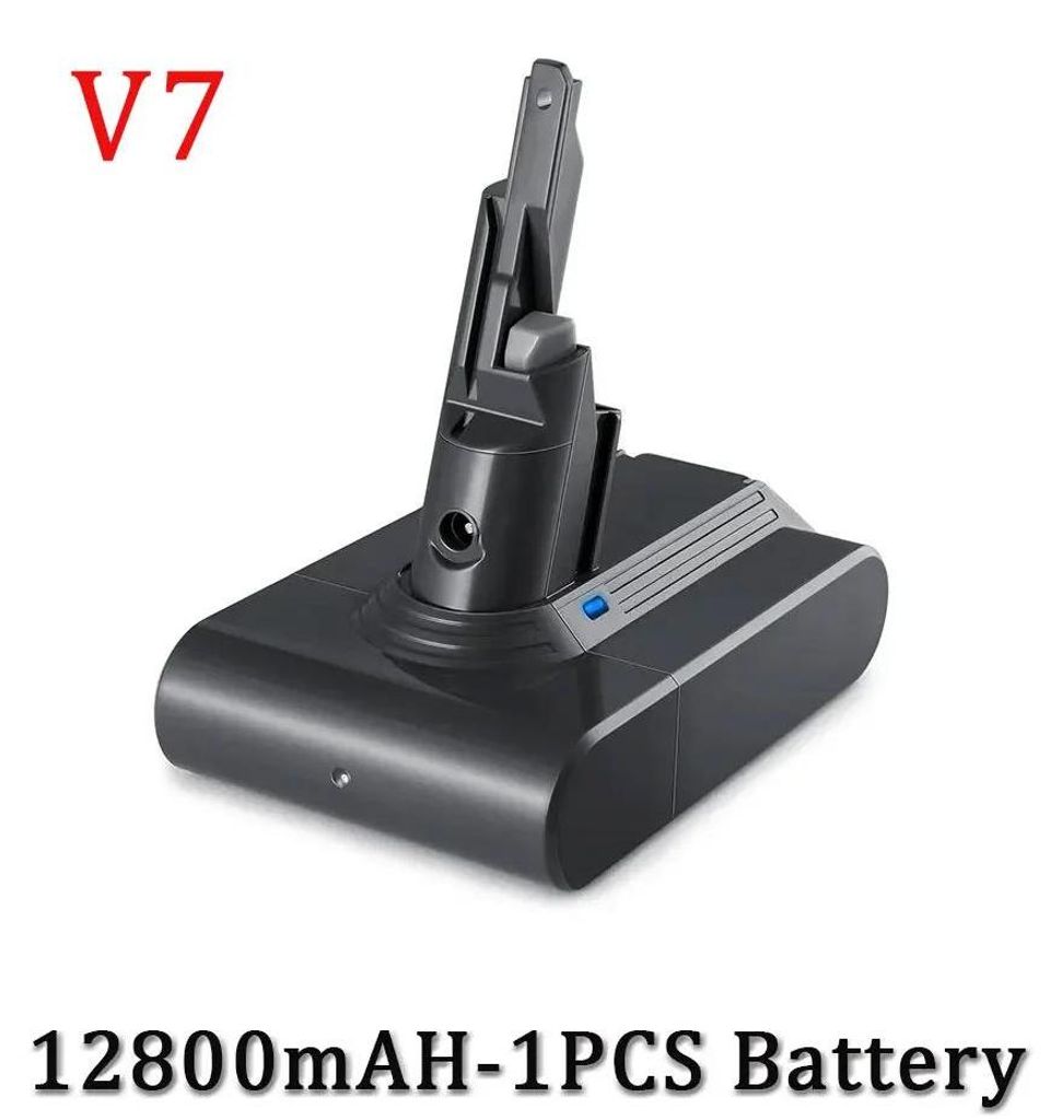 Akku für V7 Staubsauger - Ersatzakku 21,6V Li-Ion - 12800mAh Hochkapazität - kompatibel mit V7 Motorhead, Trigger, Animal, Car+Boat, Fluffy, SV11
