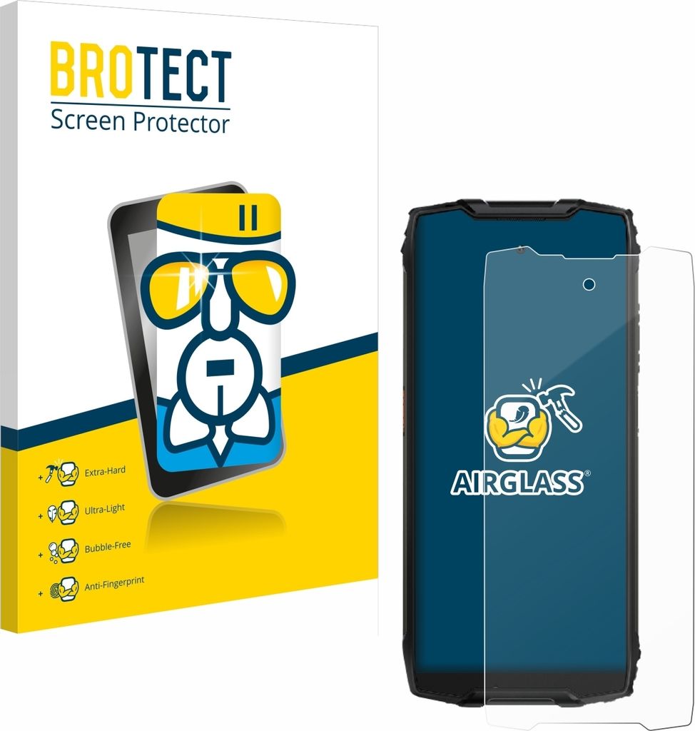 BROTECT Schutzglas für Blackview BV9300 Schutzfolie Panzer Folie Glas Display Schutz klar