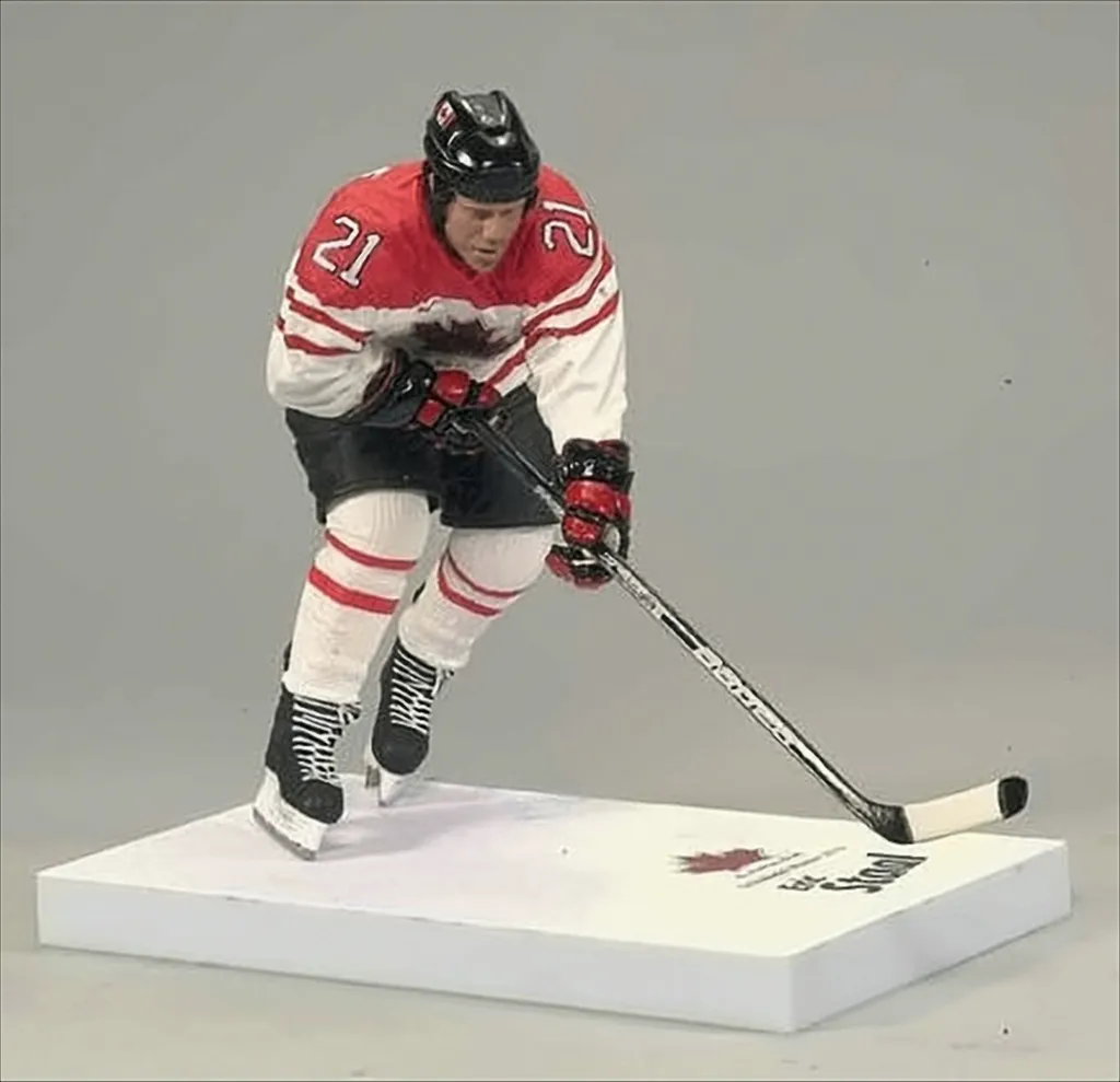 Figurine Eric Staal Équipe Canada LNH - Décoration bureau de hockey