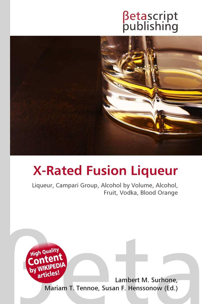 X-Rated Fusion Liqueur