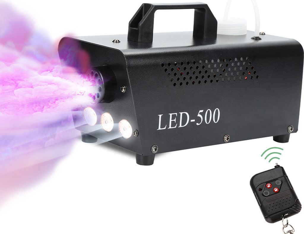 Peviasot Nebelmaschine LED RGB Rauchmaschine Bühneneffekt Produktbild 
