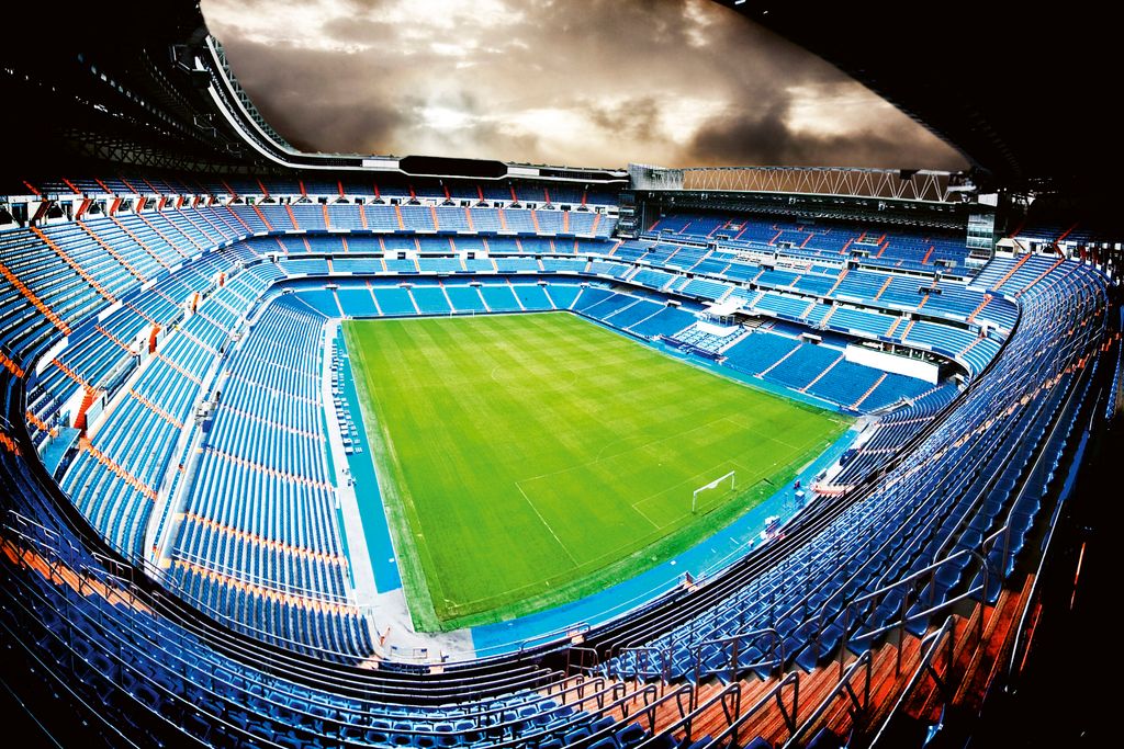 Fototapeta - Fotbalový stadion 375x250cm - netkaná tapeta Obrázek produktu 