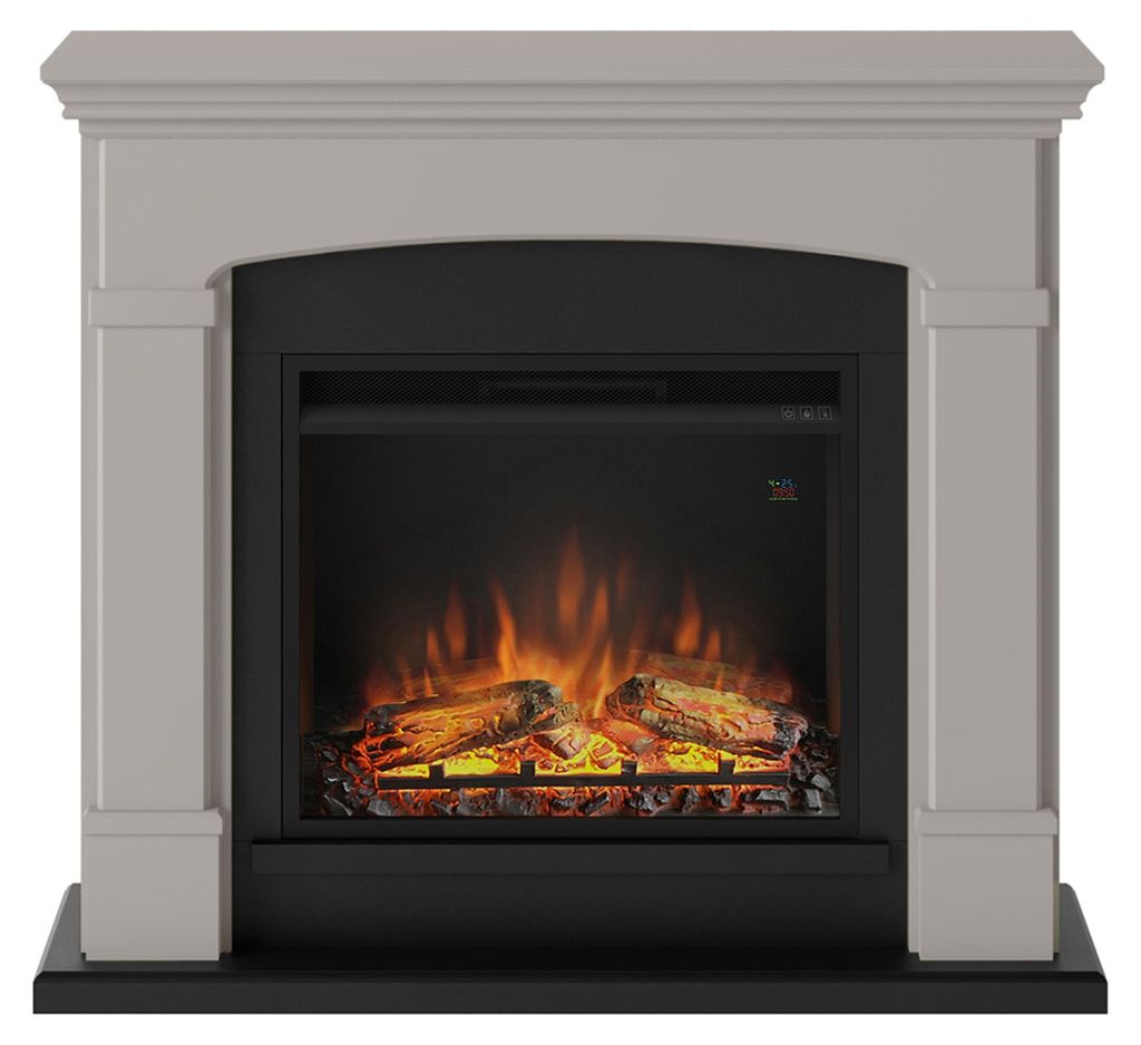 TAGU Helmi Elektrokamin mit PowerFlame Hellbeige Produktbild 