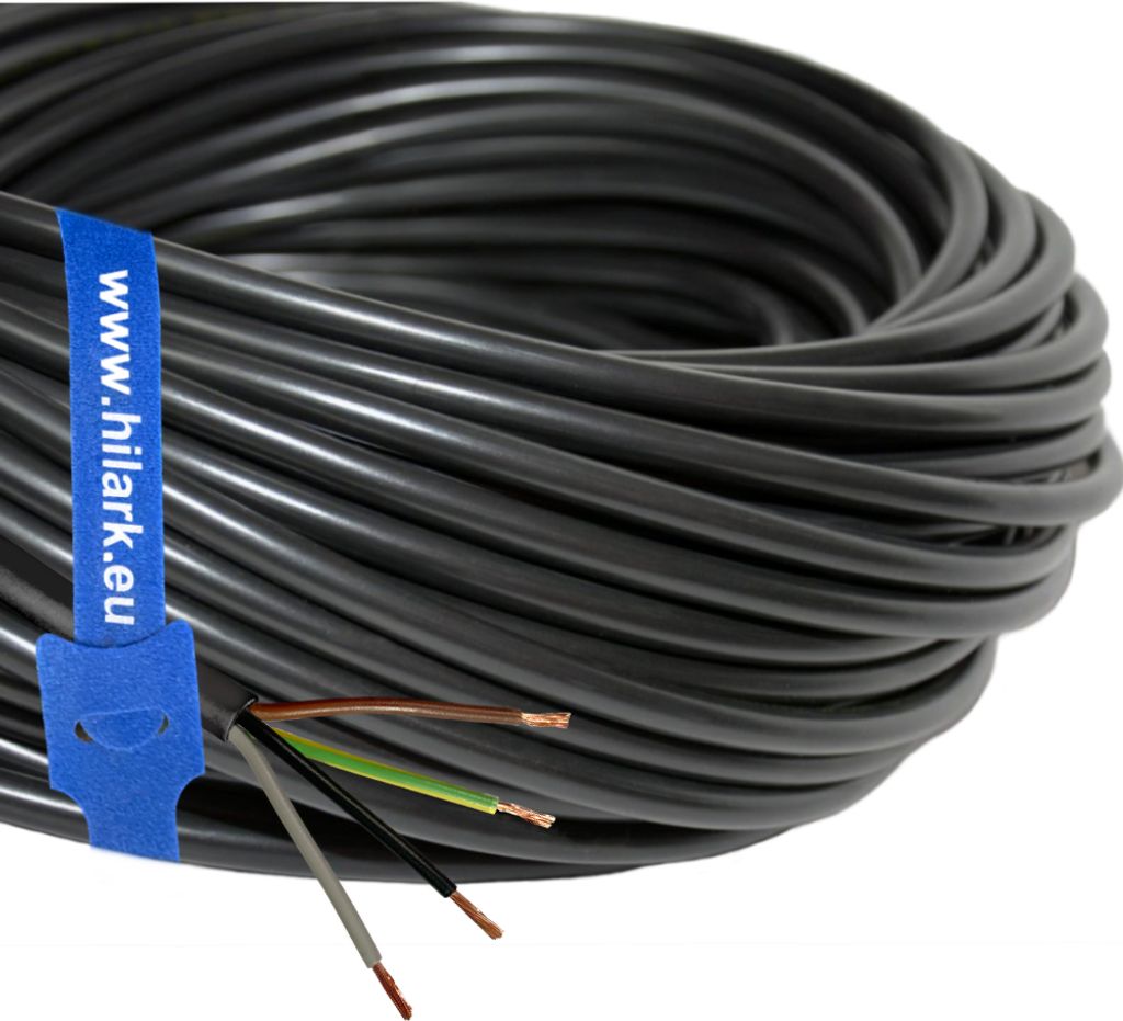 Kabel H05VV-F 4x1,5mm² für Verlängerungskabel 10m Produktbild 