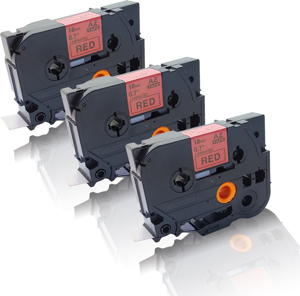 Print-Klex 3x Schriftbänder kompatibel kompatibel mit Brother Ptouch TZE-441 P-Touch 2460 2470 2480 2500 PC 2730 VP 300 SP 310 310 CC 340 C 350 36...