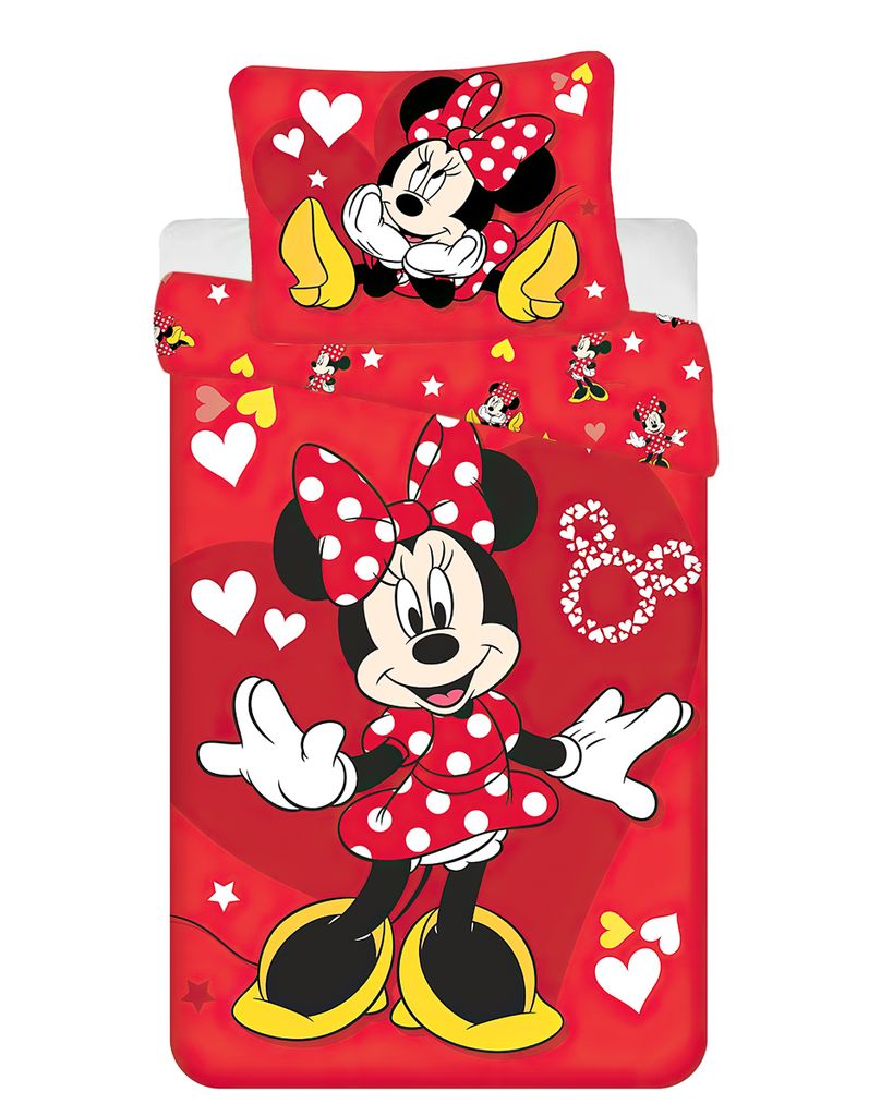 Pościel Myszka Minnie Hearts and Stars Zdjęcie produktu 