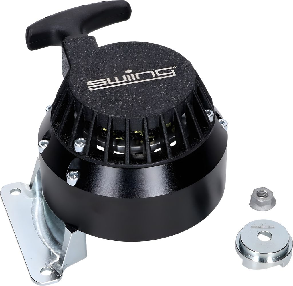 Seilzugstarter Swiing schwarz für Piaggio Ciao Mono/Vario