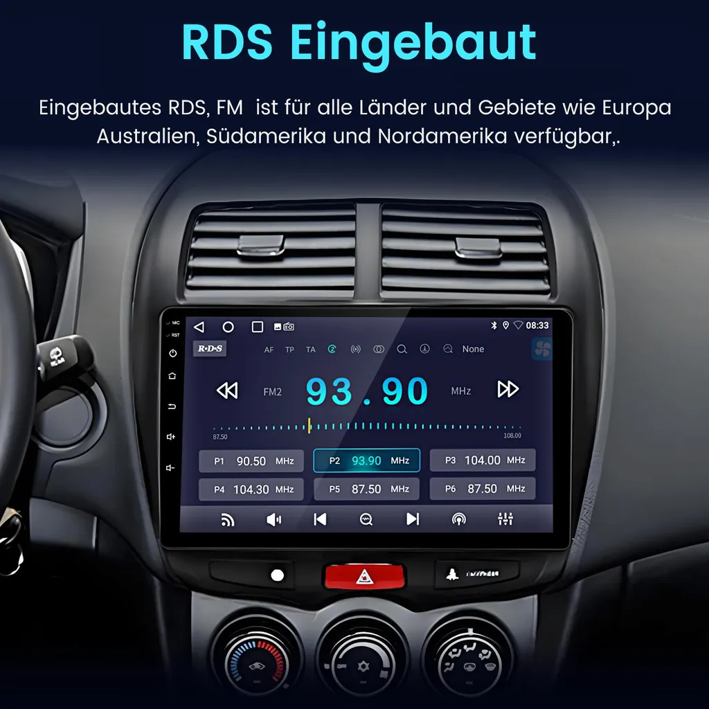 Infotainment Android 12 per Mitsubishi ASX 2010-16 10" GPS - 5