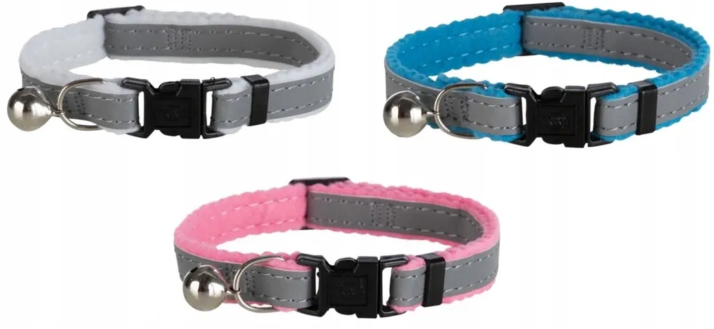 Proteggi i Suoi Passi Notturni: Collare Gatto Safer Life Riflettente